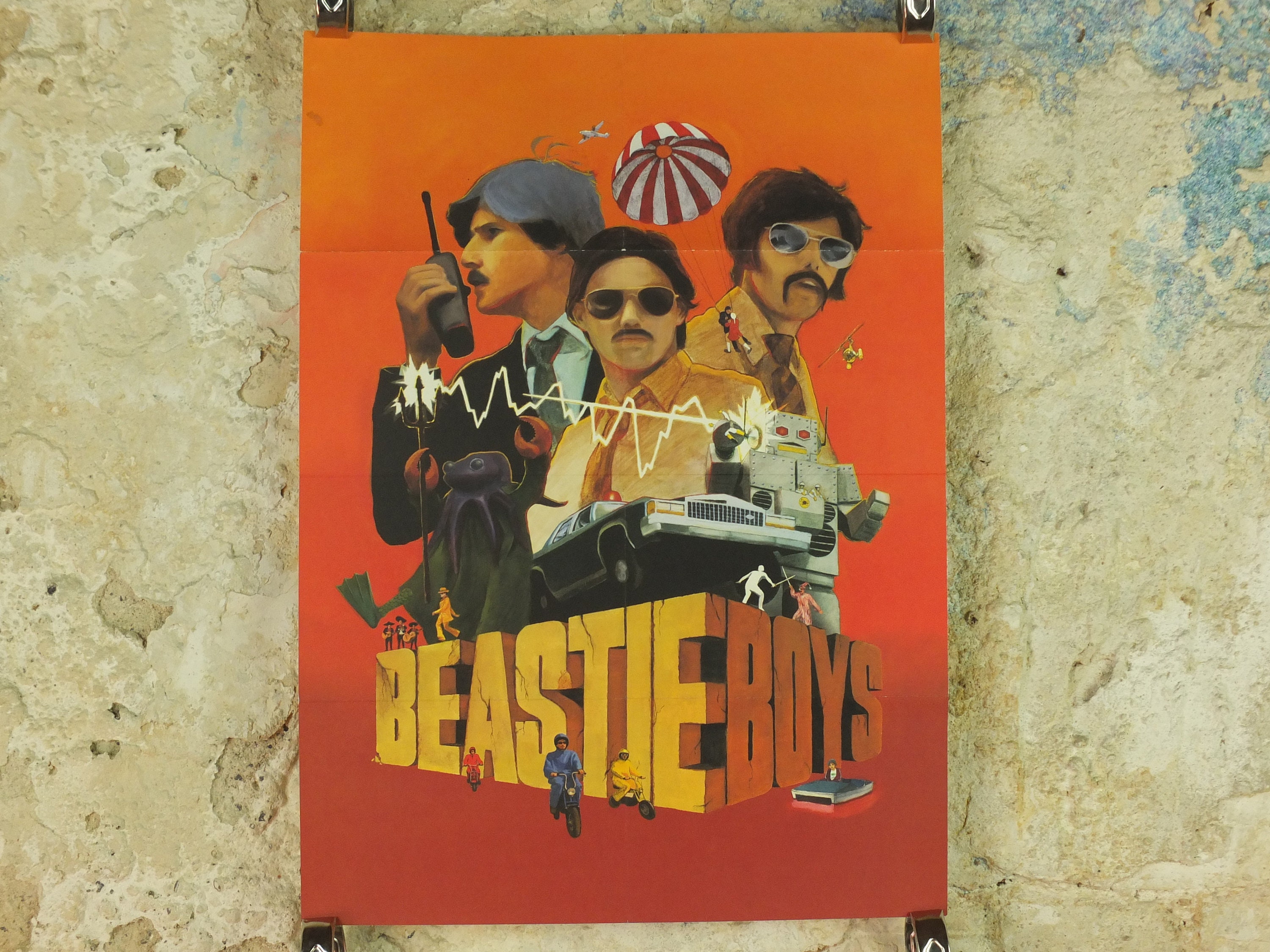 ビースティーボーイズBEASTIE BOYS SABOTAGE ポスター Beastie Boys - Sabotage (3-Pack) – Premier