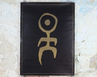 1985 Einstürzende Neubauten Poster, Logo, German industrial experimental heavy metal and hard rock, band music, wall art decor