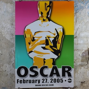2005 Oscars Oscarsblech Preise 2005 Plakat, 74. ordentliche Oscar-Preise, The Gold Knight Keiteert, Ausstellungswandkunstdekor