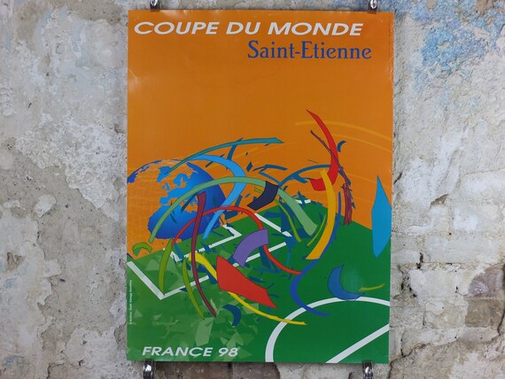 Affiche Coupe du Monde 1998 Paris