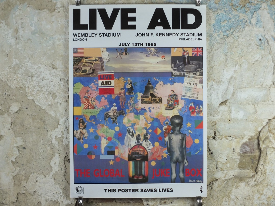 4DVD BOX・LIVE AID ／JULY 13 ／1985！ Live Aid July 13 ,1985 4 Disc DVD Music And Concerts Box Set