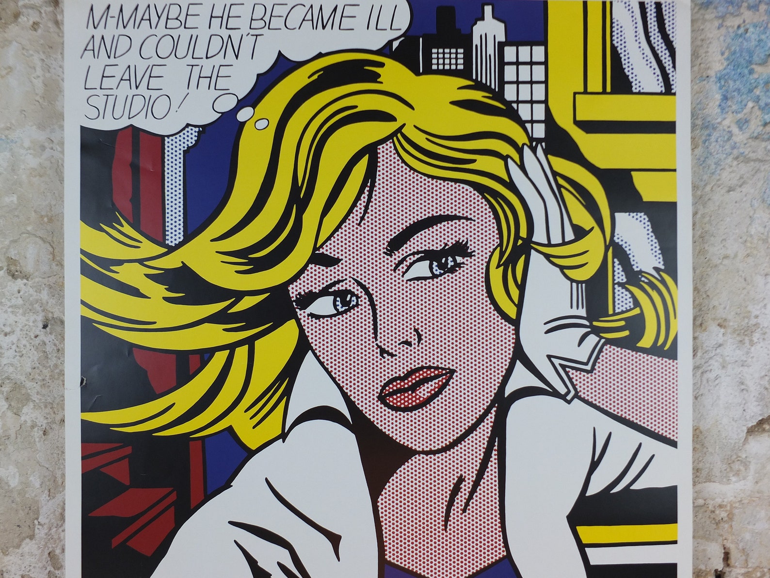 2000s Roy Lichtenstein Poster, 