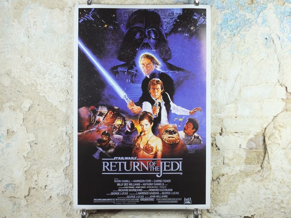 Vintage poster – Star Wars, Return of the Jedi – Galerie 1 2 3