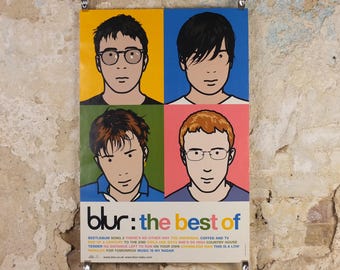 Original Vintage Mini Poster / Magazine Clipping - Blur: the Best