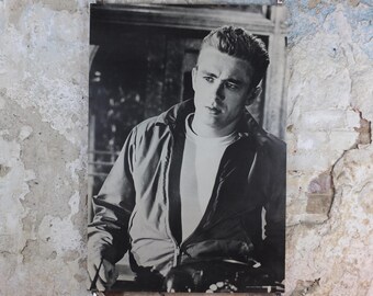 1980 James Dean Poster, Rebel without a Cause 1955,  made in Sweden by Scandecor, wall art decor