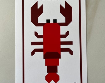 Lobster Fabric Quilt Pattern