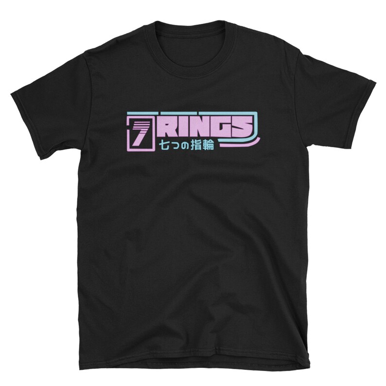 7 Rings Seven Rings Ariana Grande 7 Rings Video Crewneck Short Sleeve Unisex T Shirt