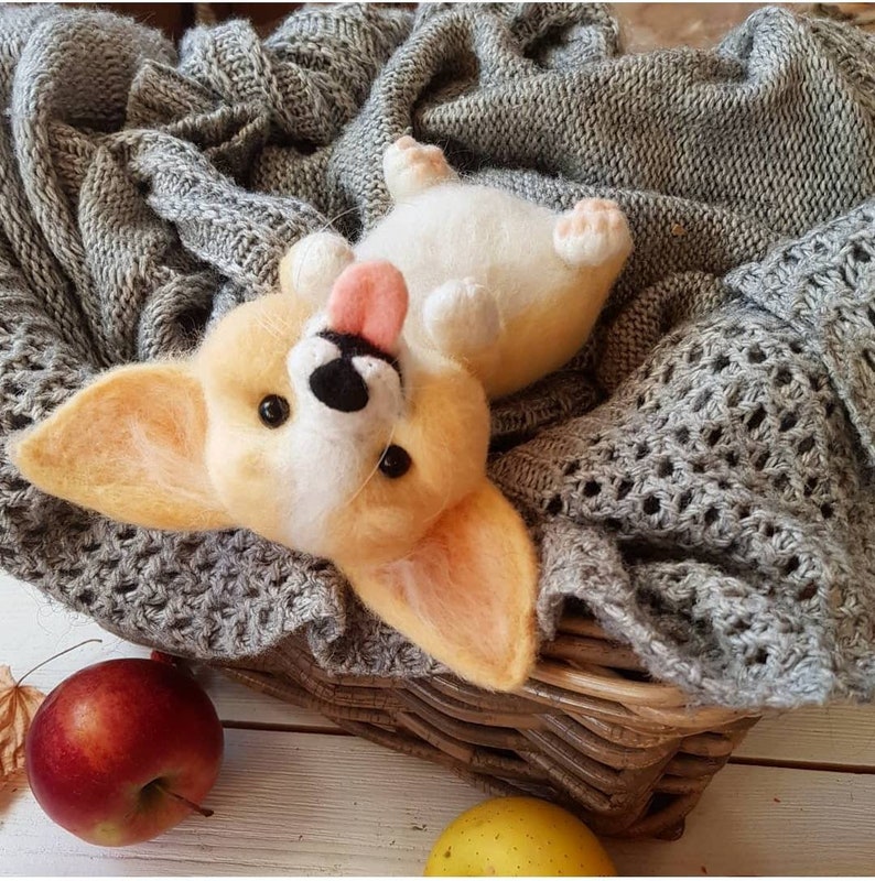 Realistic toy plush toy cute puppy toy dog toy Etsy