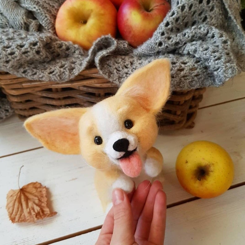 stuffed animal corgi dog