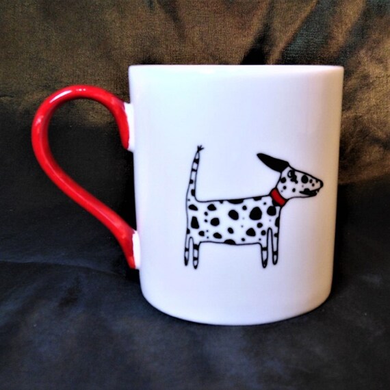 Dalmatians, those amusing Dalmatians are here again playing on your mug.