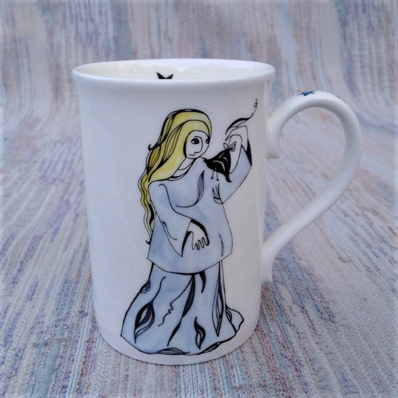 Virgo zodiac sign mug.
