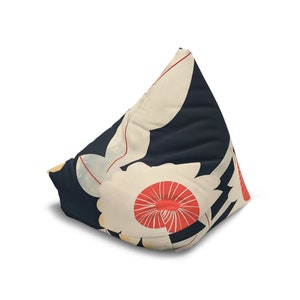 Eclipse Botanica, Printed Bean Bag Chair Cover, Adult and Child Size