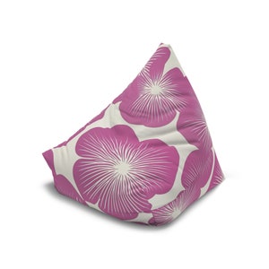 Magenta Magic, Printed Bean Bag Chair Cover, Adult and Child Size
