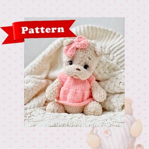Crochet patterns teddy bear, amigurumi teddy bear pattern, Crochet teddy bear pattern