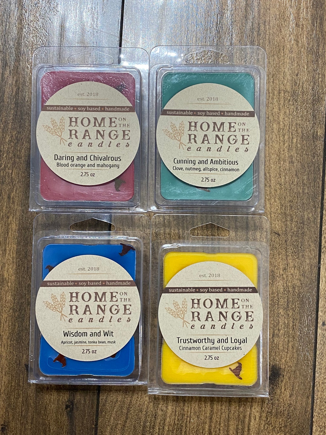 Wizard School Pack Wizard Wax Melts 4 Clamshell 11 Oz Total Etsy