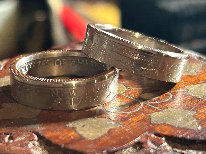 Clad Coin Ring Made to Order. - Etsy
