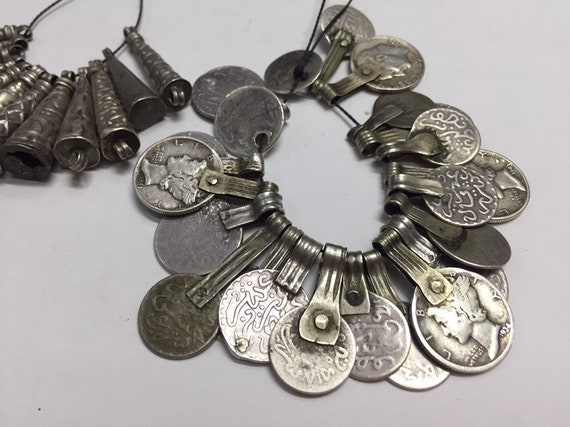Berber silver pendant,antique berber silver penda… - image 3