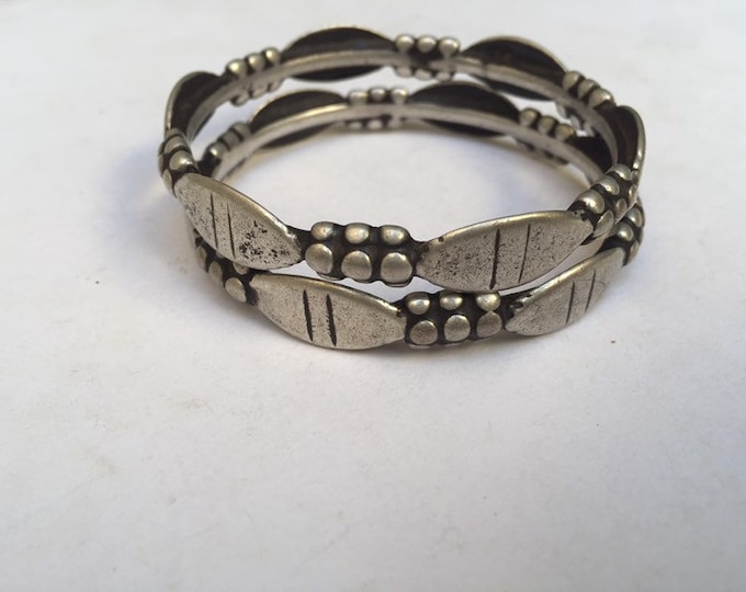 Antique moroccan Saharien silver bracelet,berber Jewellery,Moroccan silver,Moroccan jewelry,guilmim bracelet,Old Berber jewelry,Amazigh
