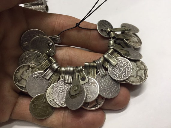 Berber silver pendant,antique berber silver penda… - image 4