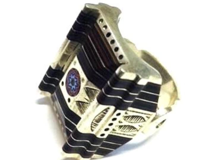 Moroccan Saharien  silver ring,Moroccan silver ring,north African ring,north African jewelry,handmade Moroccan silver ring,