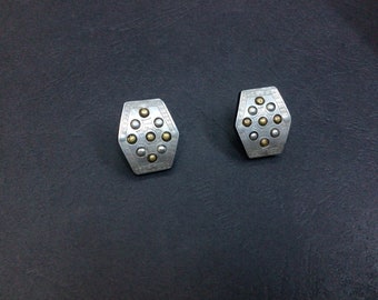 Vintage Berber Silver Earrings: Mauritanian Jewelry