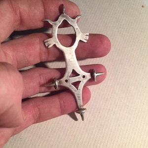 Berber zilveren Toeareg Cross, Toeareg crosse, vintage Toeareg zilveren kruis, Afrikaans zilveren kruis, Toeareg sieraden
