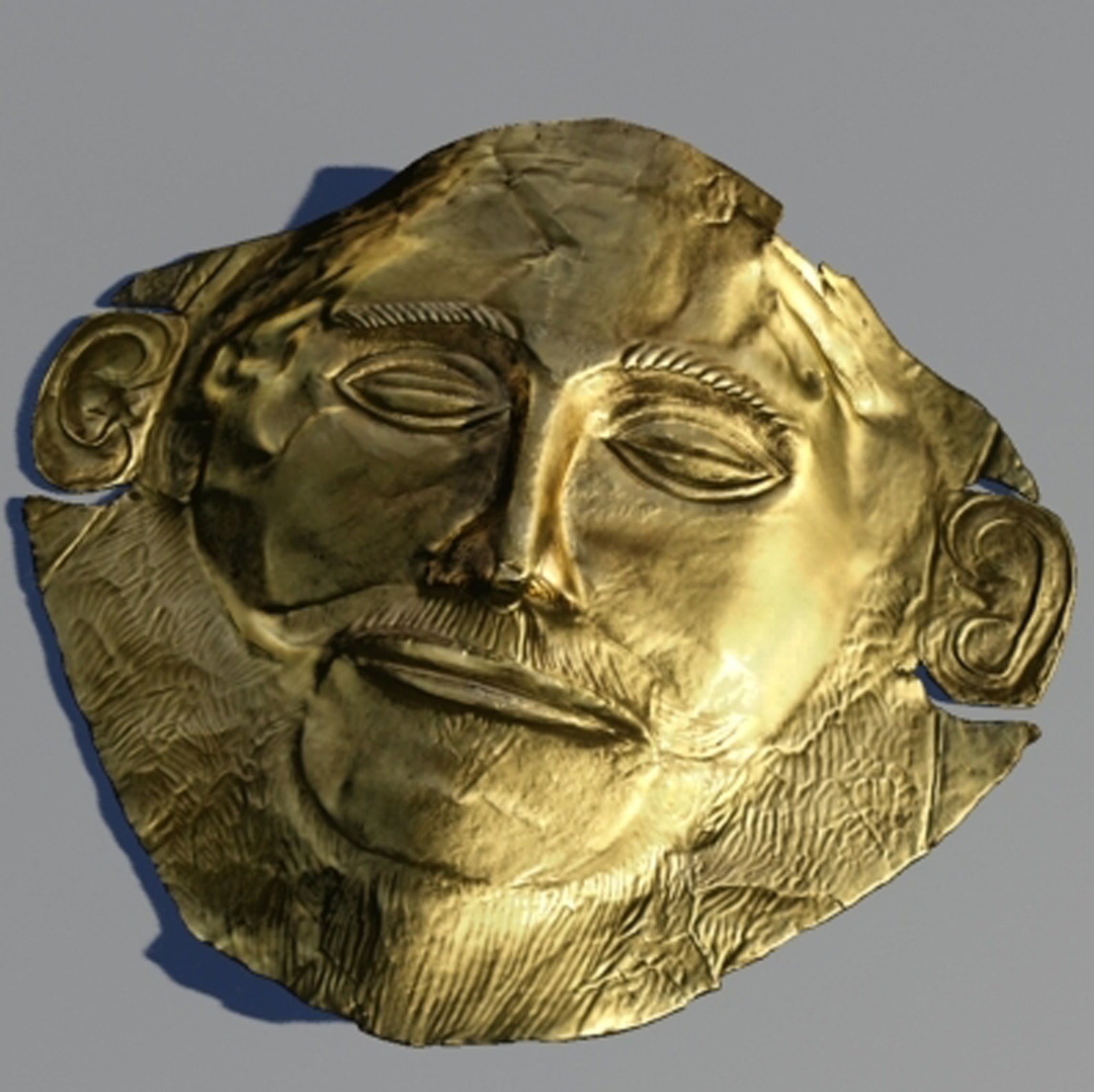 3D Printed Mask of Agamemnon | Etsy