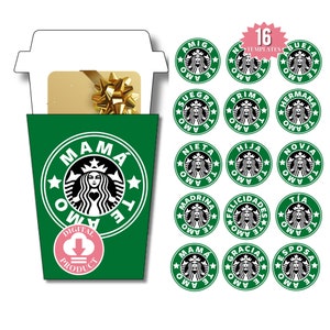 Regalos Para Mama Amiga Novia Abuela Tia Hija Hermana Esposa Regalo De Cumpleanos Y Dia De La Madre Starbucks Geschenkkartenhalter