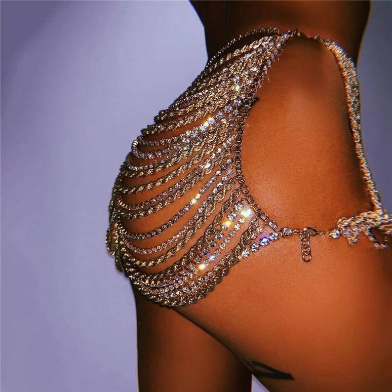 rhinestone skirt long