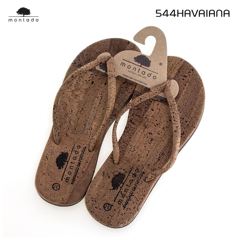 Eco Friendly Vegan Flip Flops Cork, Unisex Vegan Flip Flops, Cork Sandals, Vegan Sandals, Flip