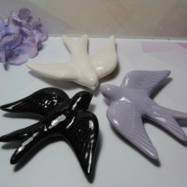 swallows cms Andorinhas| Golondrinas | Portuguese swallows | Ceramic Swallows | Hirondelles | Schwarze Schwalben, decor