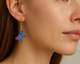 Butterfly Crystal Earrings