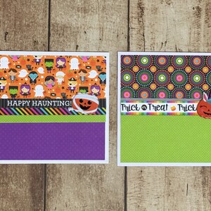 Halloween Card Set W/box - Etsy