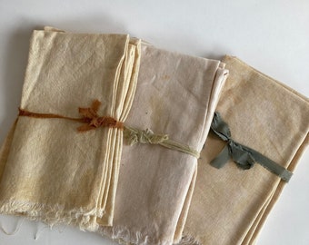 Linen Napkin Set, Naturally Dyed | SAMPLE SALE