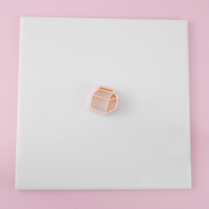 Milk Carton Cutter | Physical Polymer Clay Cutter | Sharp Cutter | Food Themed Jewelry