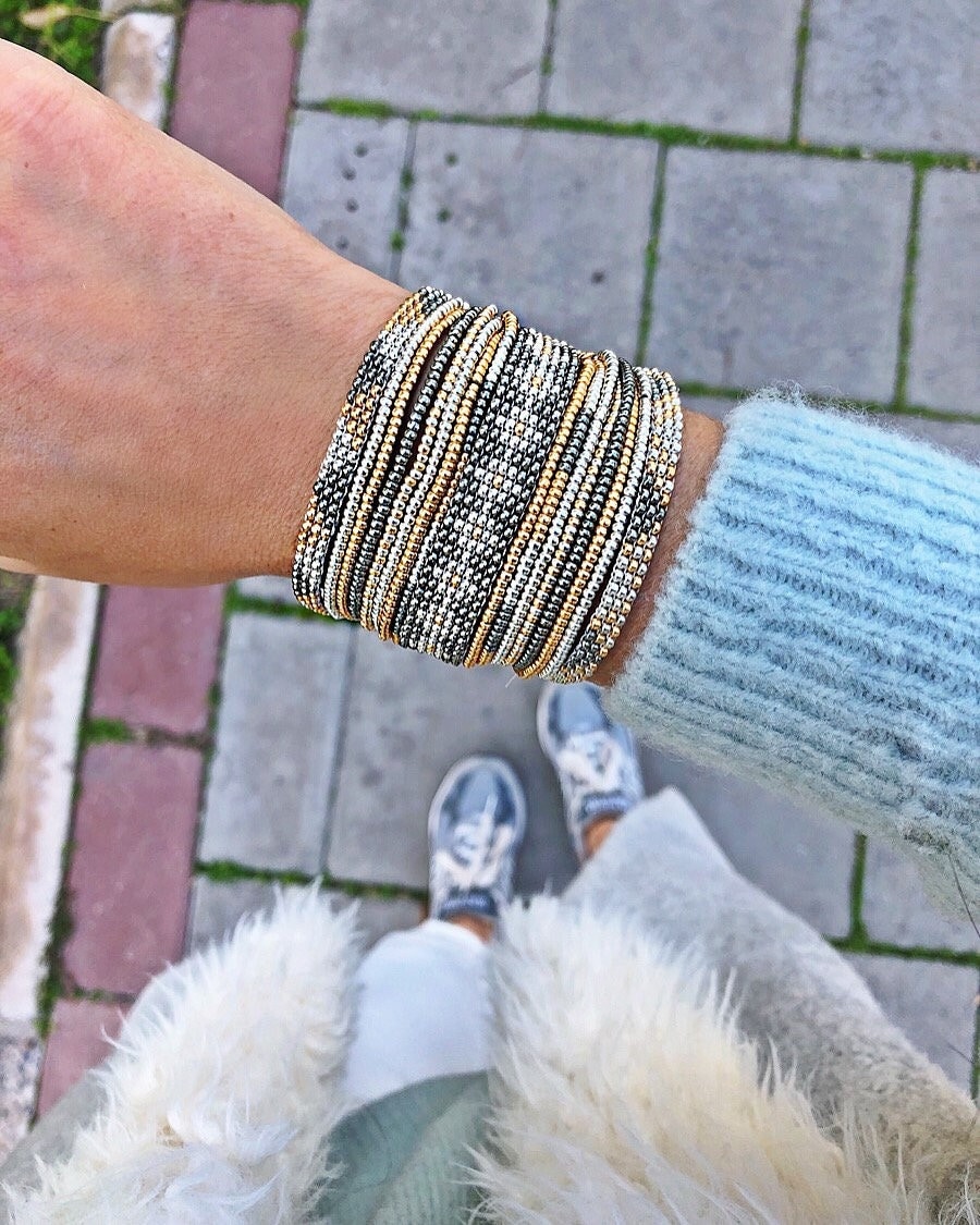 Handmade JewelryBeaded Bracelets For Women, Christmas Gifts, Beaded Stacking Bracelets, Aztec Jewelry