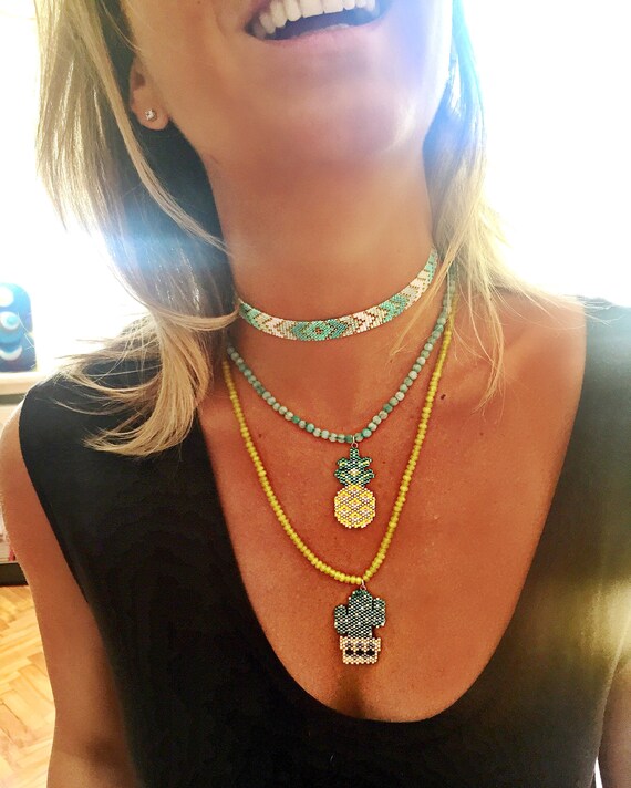 Layered choker necklace sale set