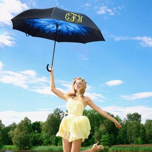 Custom umbrella, Personalized Umbrella, monogram umbrella, personalized gift, gift for employee