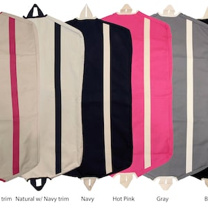 Garment Bag Personalized for men and women with Monogram, Suit bag