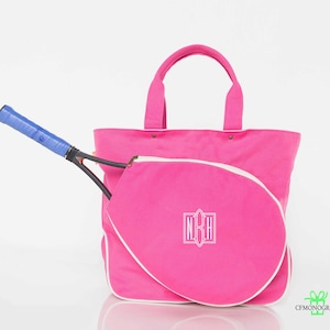 Canvas tennis bag clearance