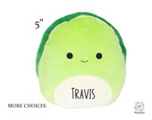 Squishmallow Herb the Turtle 5 inch, Personalized Stuffed Animal, Custom Plush, New 2020 Squishmallows