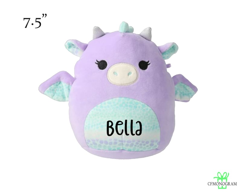 squishmallows purple dinosaur
