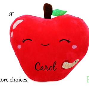 Personalized Squishmallow Ressie Red Apple 9 inch, Squishable plush, Birthday gift, Personalized Stuffed Animal, Custom Plush