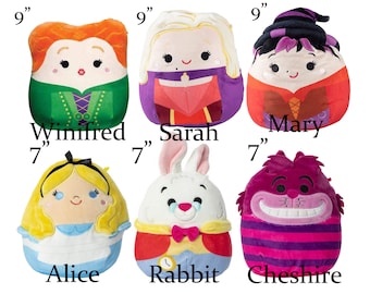 Disney Squishmallow 7 Alice in Wonderland, BNWT