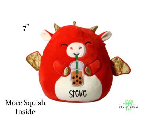 Personalized Squishmallow Baiden Red 