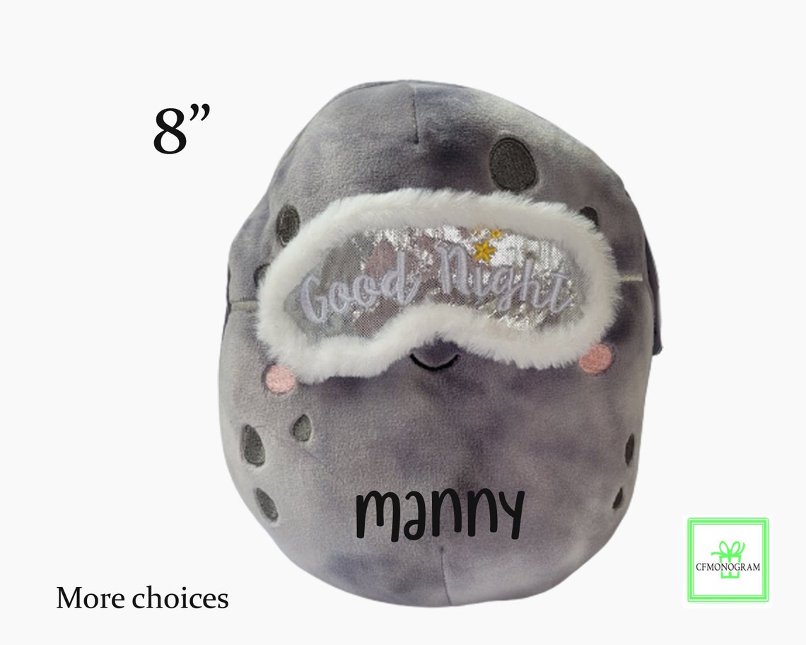 Personalized Squishmallow Boulder Moon 8 inch Space Birthday | Etsy