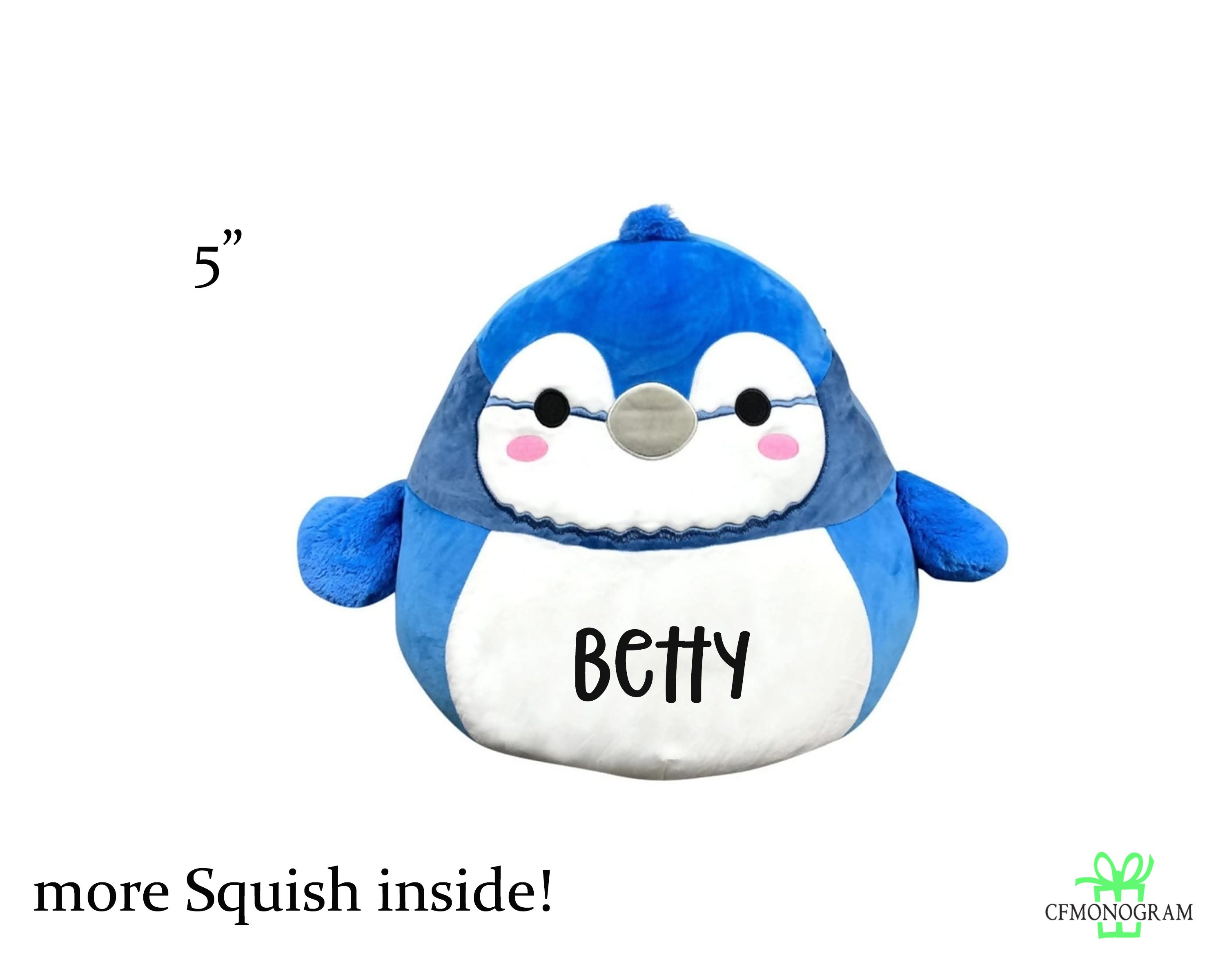 Squishmallow Babs Bluejay 5 Blue Bird 5 Inch QR Code 