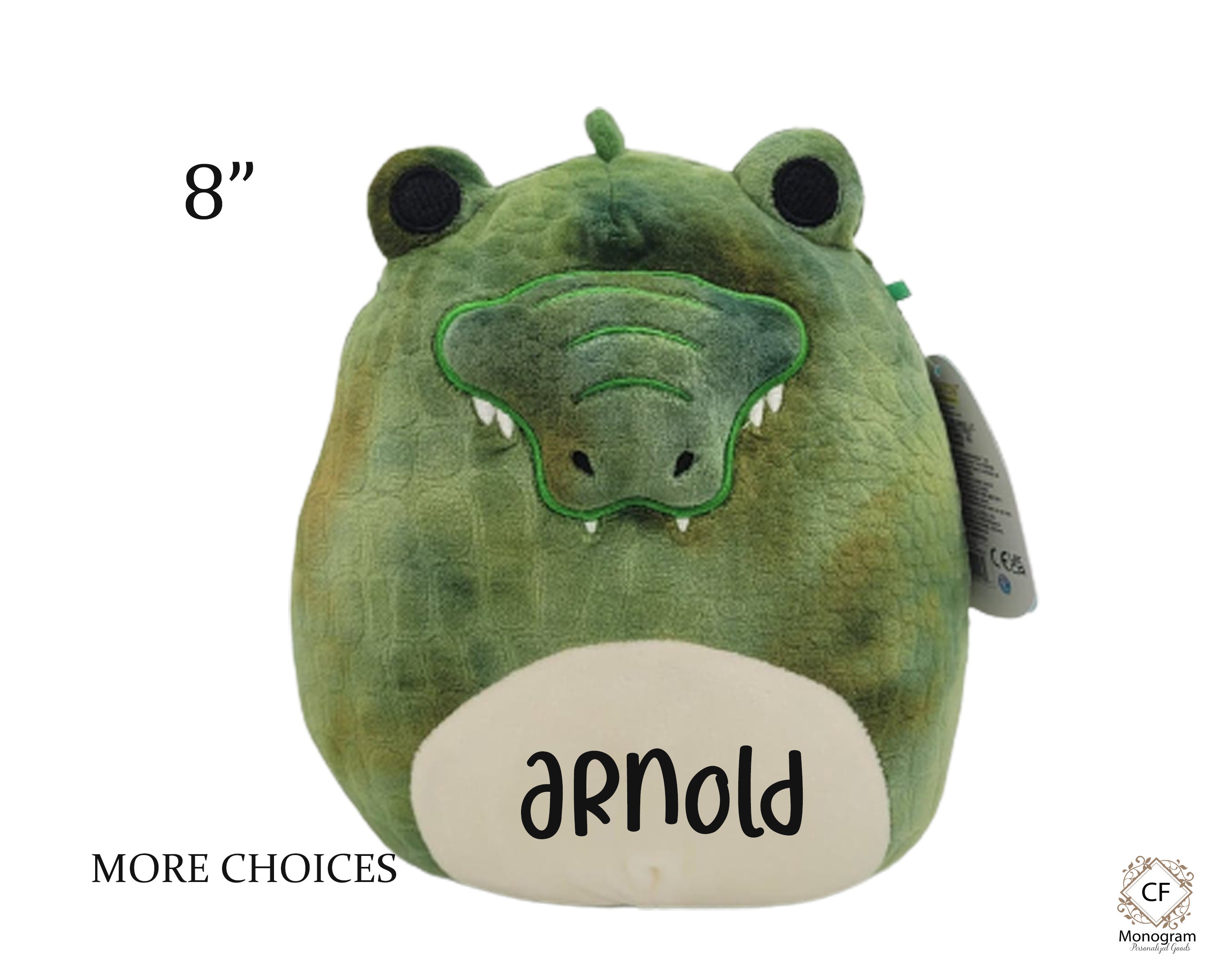 Squishmallow Arnold Alligator 8 Custom Squishmallow, Personalized Stuffed  Animal, Custom Plush -  Canada