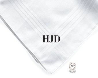 Monogrammed Handkerchief
