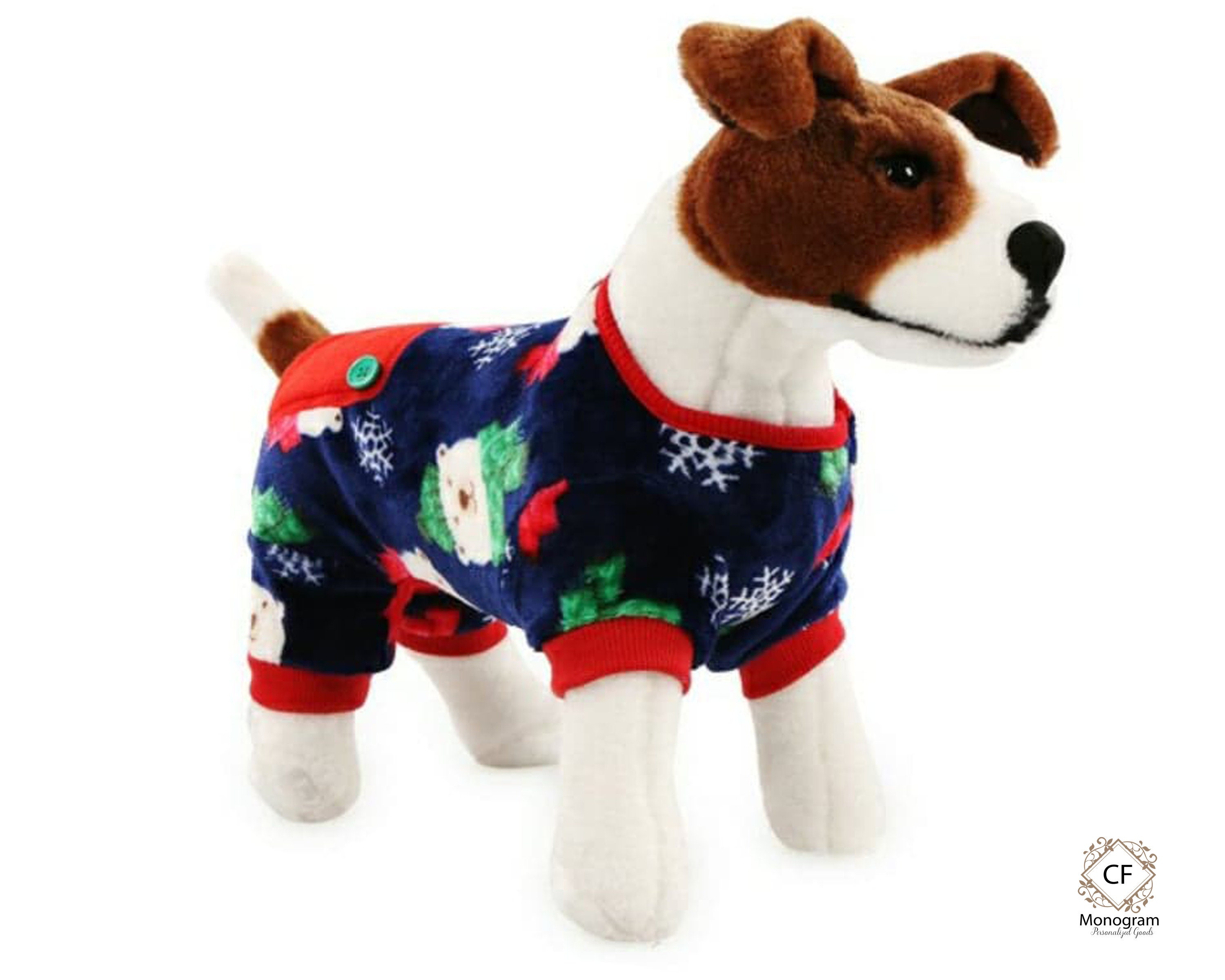 Schlafanzug für Hunde Personalisierter Schlafanzug für Hunde Etsy